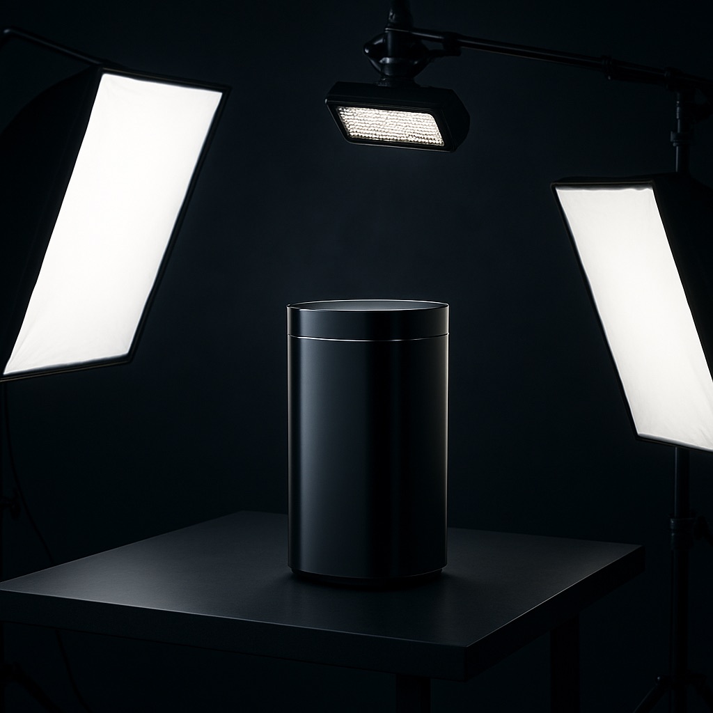 Tournage d'un spot publicitaire en studio