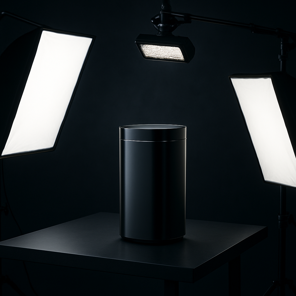 Tournage d'un spot publicitaire en studio